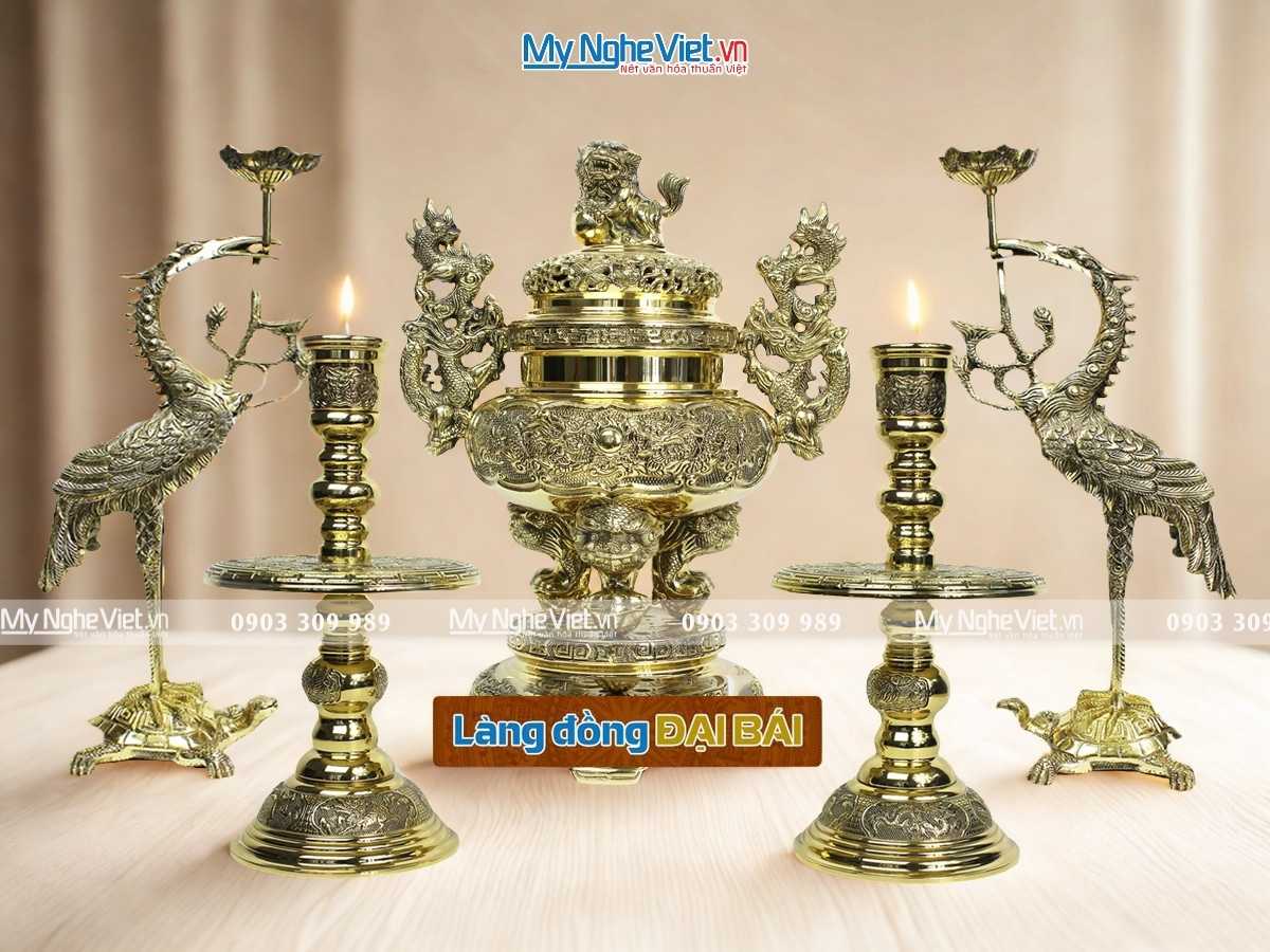 Bộ Lư (Đỉnh) Đồng Ngũ Sự