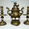 Bộ tam sự cạo màu hoa sòi