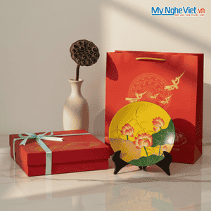 Hộp quà tặng tranh sơn mài