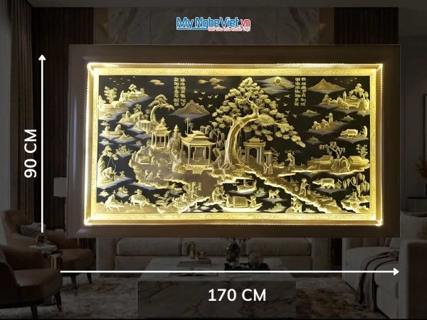 Tranh Cội Nguồn Nền Đen (HĐ)